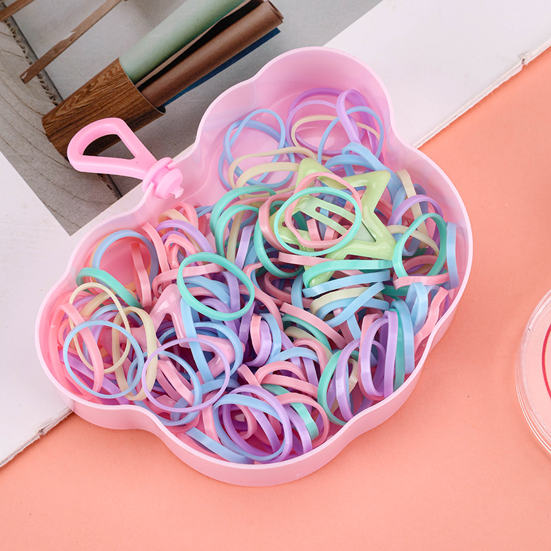Bow Tie Bear Hair Tie Set