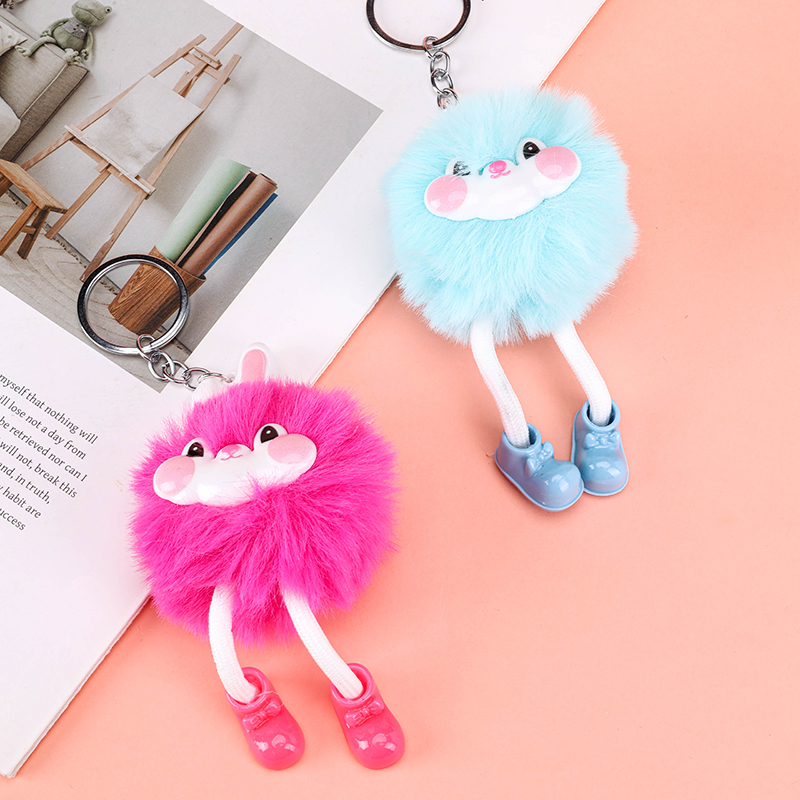 Rabbit Ear Plush Bag Charm 4041801885