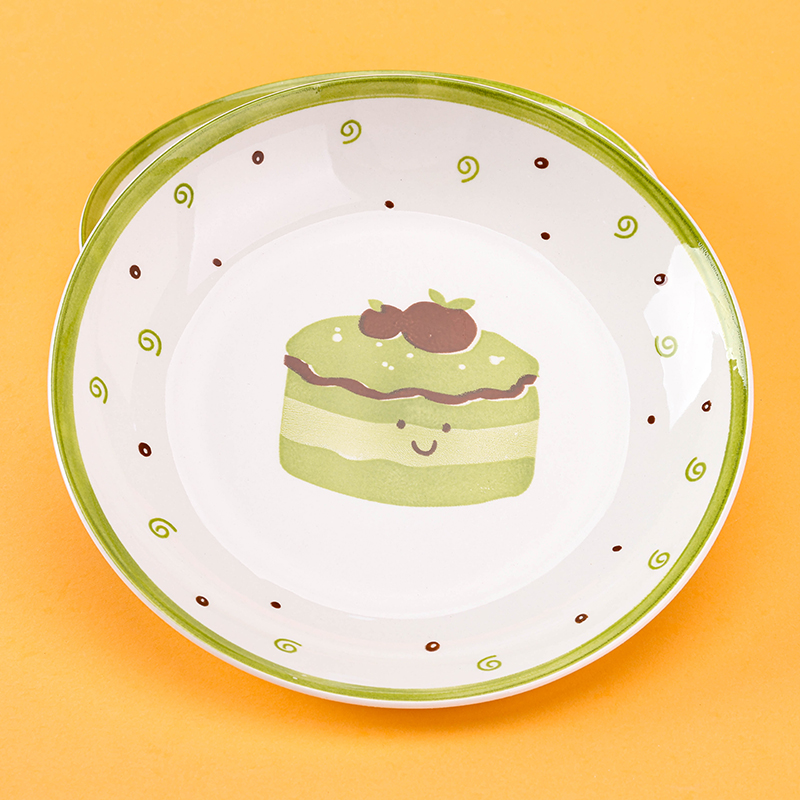 Yongfeng 8-inch Fruit Plate Cake Ceramic Code 1200400606