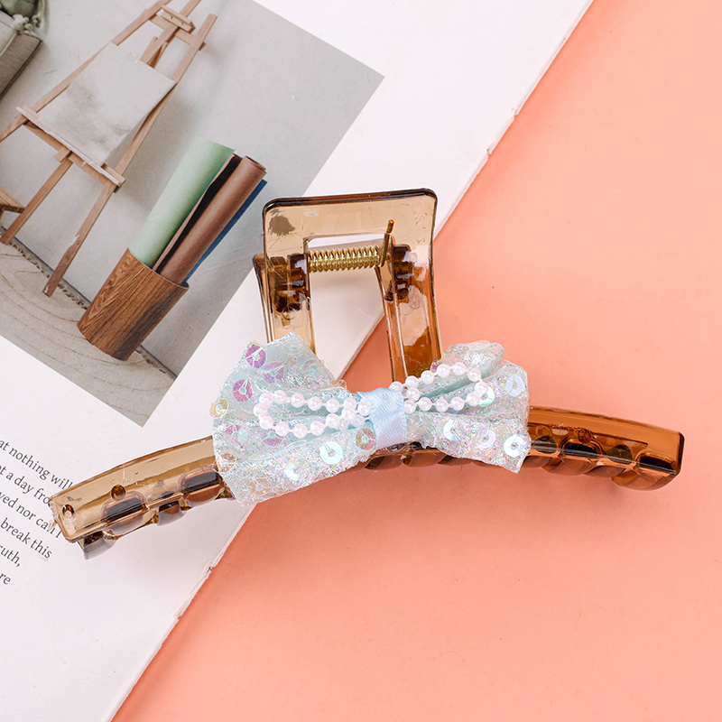 13 cm Sequin Large Hair Claw Clip