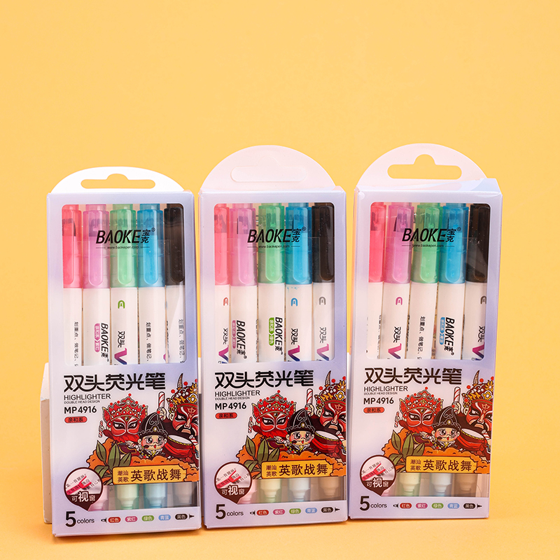 Dual Tip Highlighter Pen