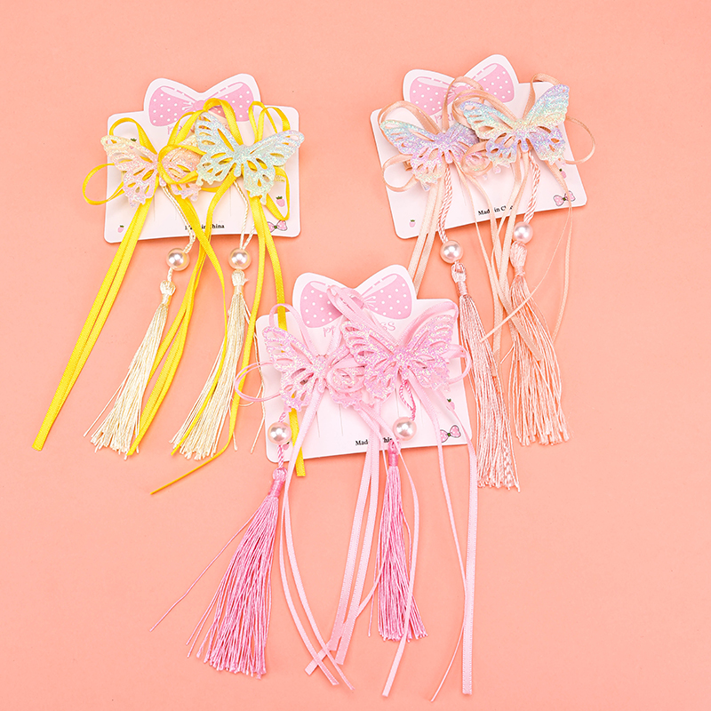 Tassel Ribbon Duckbill Hair Clip