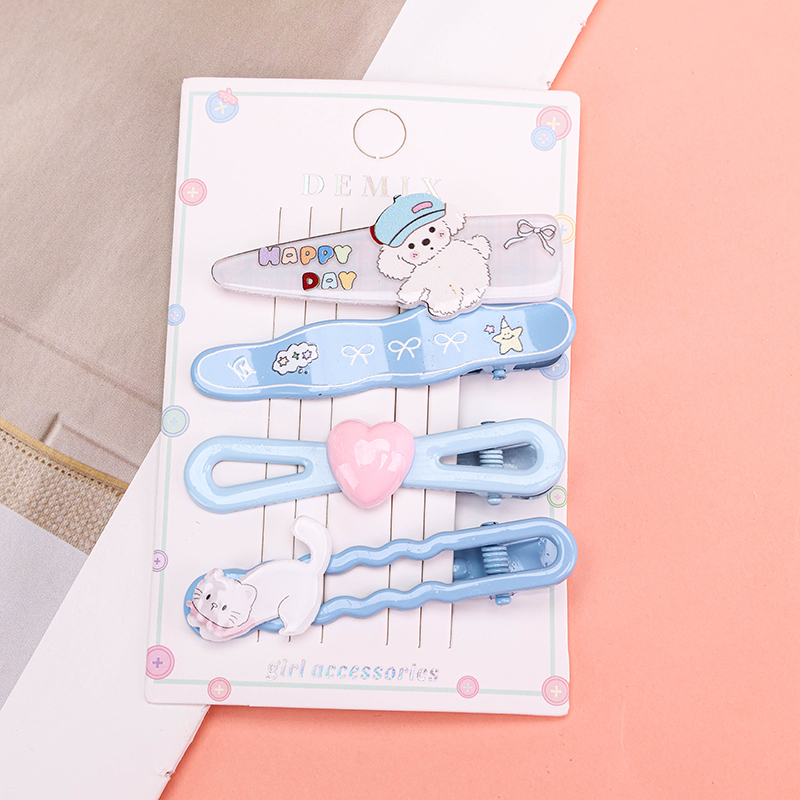 Acrylic Dog Duckbill Clip Set