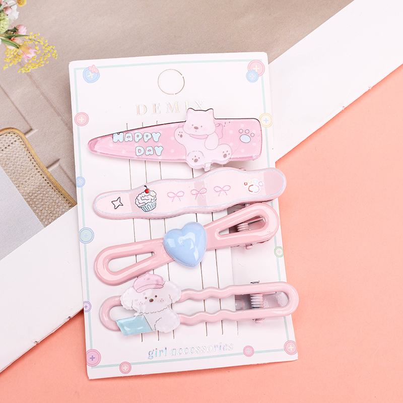 Acrylic Dog Duckbill Clip Set