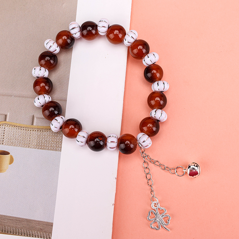 Tassel Bell Beaded Bracelet
