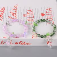 JL双色内碎花钢圈手链 4