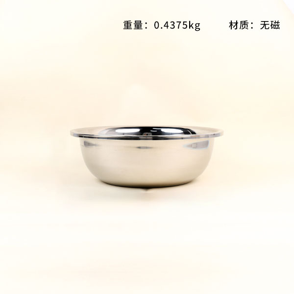 38cm Non-magnetic Rolled Edge Basin