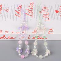 JL冰裂珍珠花手机链 3