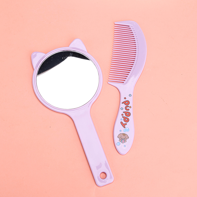 Cute Pet Mirror Comb Set 4424