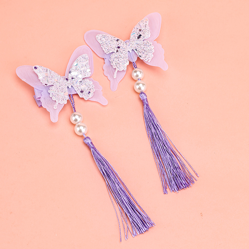 Sequin Tassel Duckbill Hair Clip