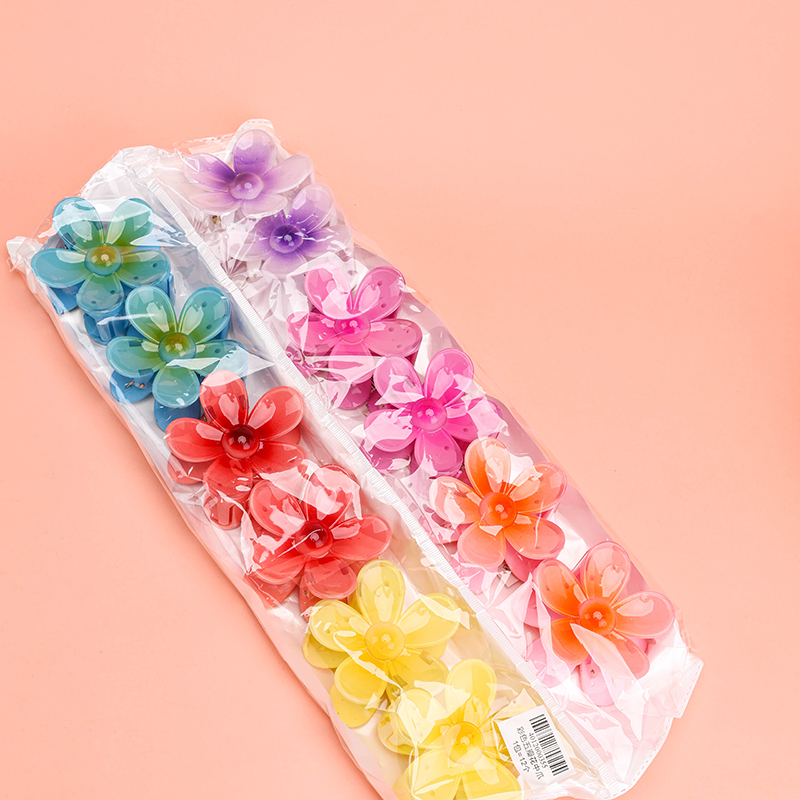 Five-Petal Flower Medium Hair Claw Clip PS 4012000355