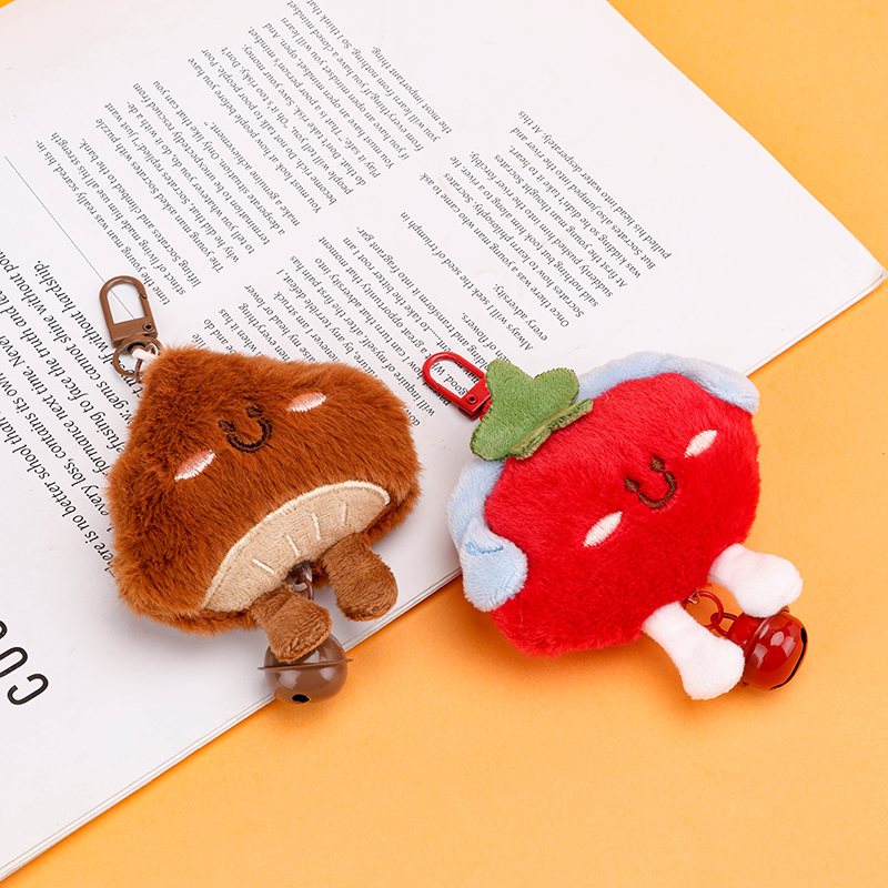 Fruit Series Hang Tag Plush Bag Charm