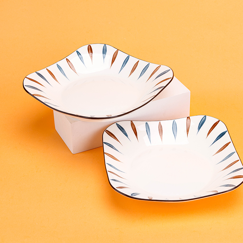 Floral 8.5 Inch Plate