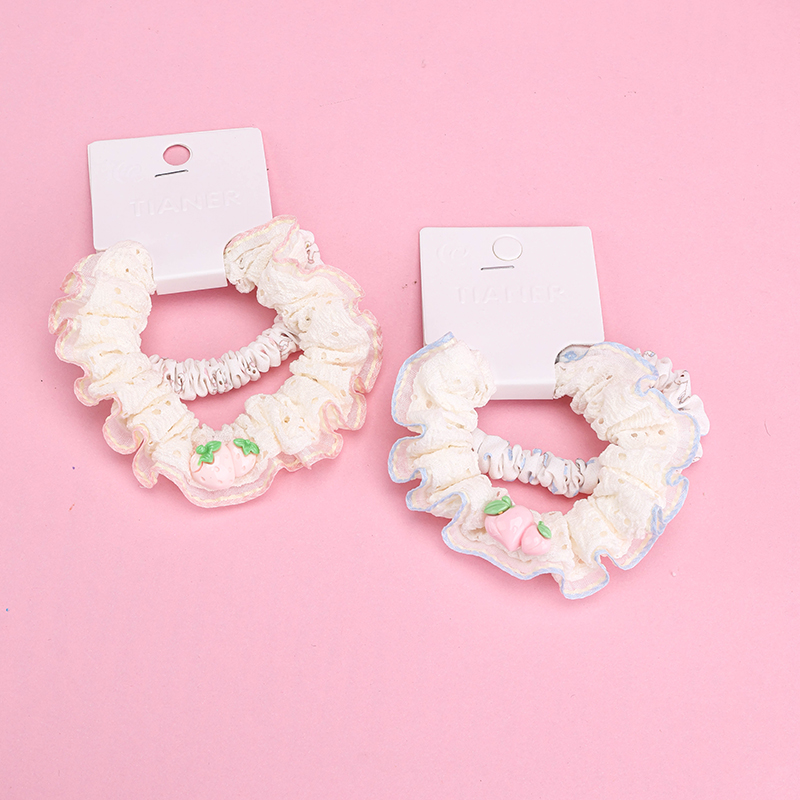 Basket Fruit Nylon Polyester Hair Scrunchie 4012102025