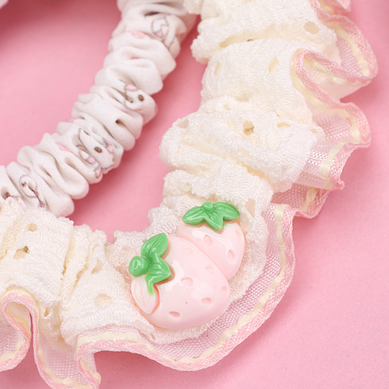 Basket Fruit Nylon Polyester Hair Scrunchie 4012102025