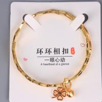 JY波浪双圈金手镯 2