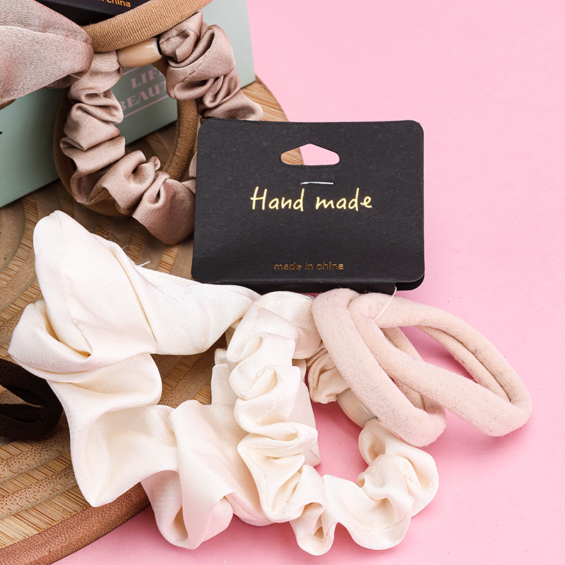Simple Satin Scrunchie Set