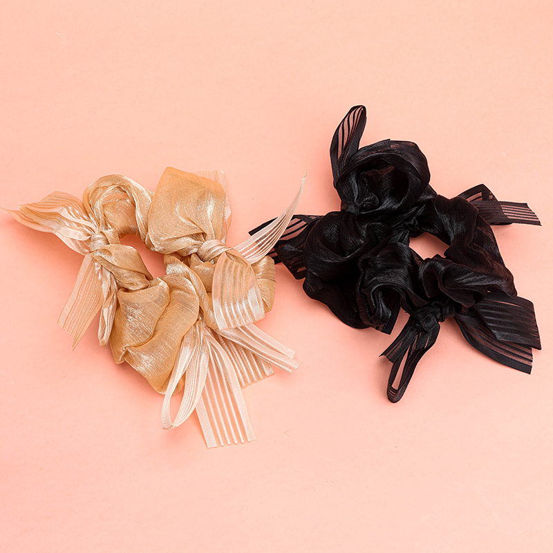 Gauze Bowknot Scrunchie 4012102058