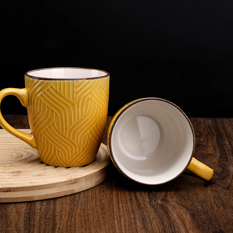 C-25 Color Glaze Ceramic Cup Color Random 1200200280