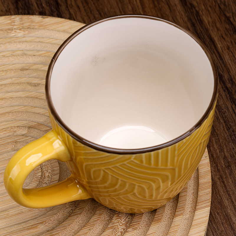C-25 Color Glaze Ceramic Cup Color Random 1200200280
