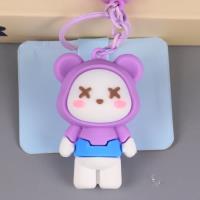 TGX吊卡暴力熊猫爪绳挂件（颜色随机） 3
