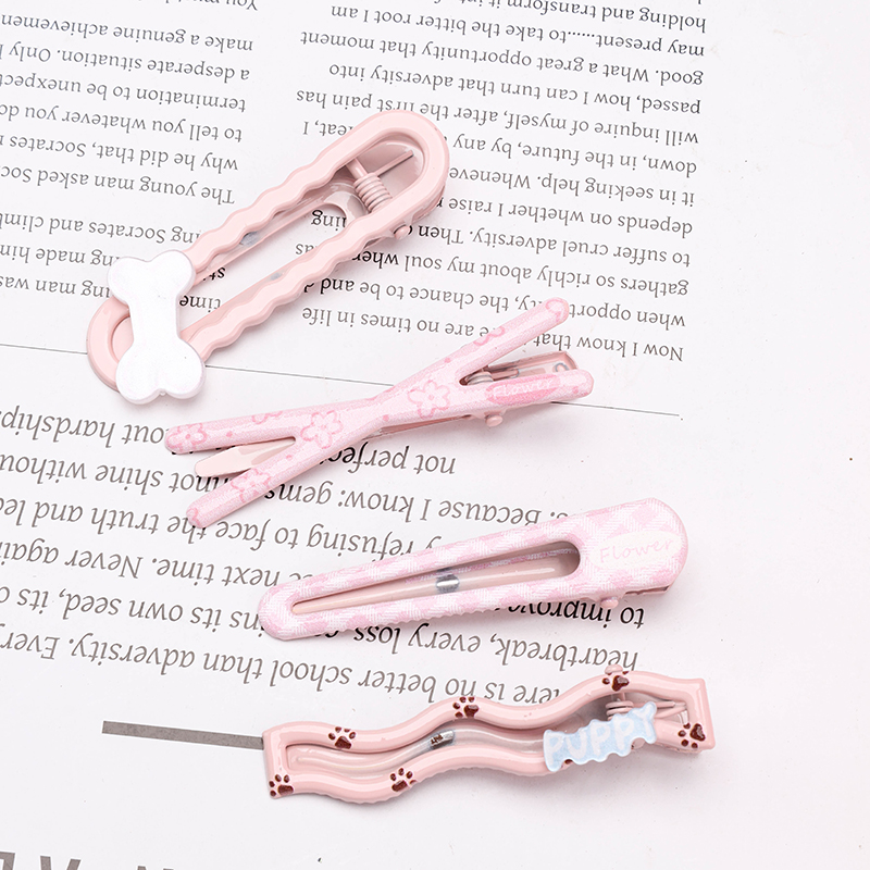 Printed Shape Duckbill Clip Set