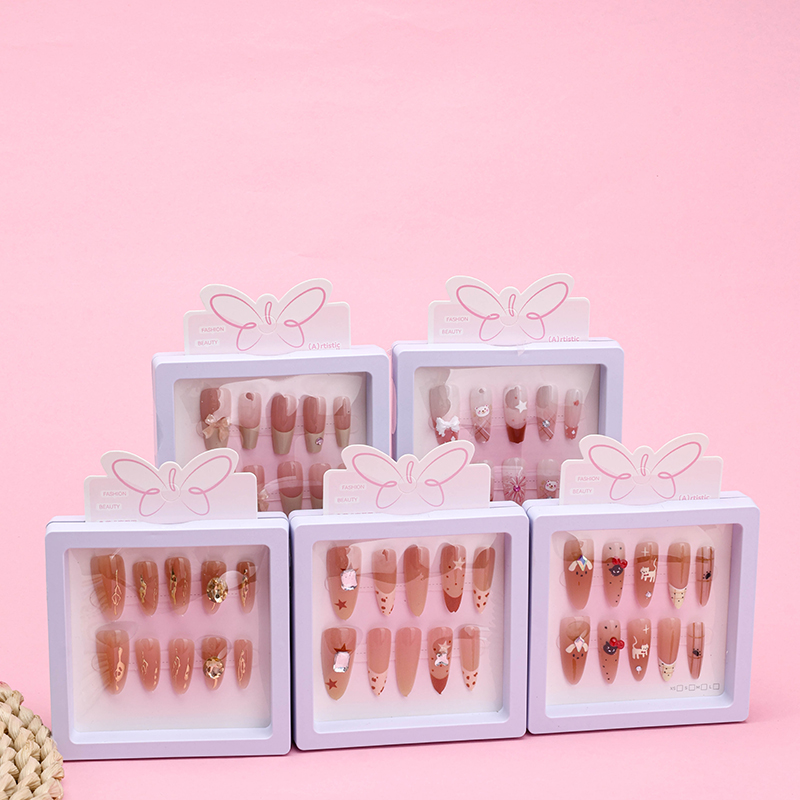 Art Print False Nails