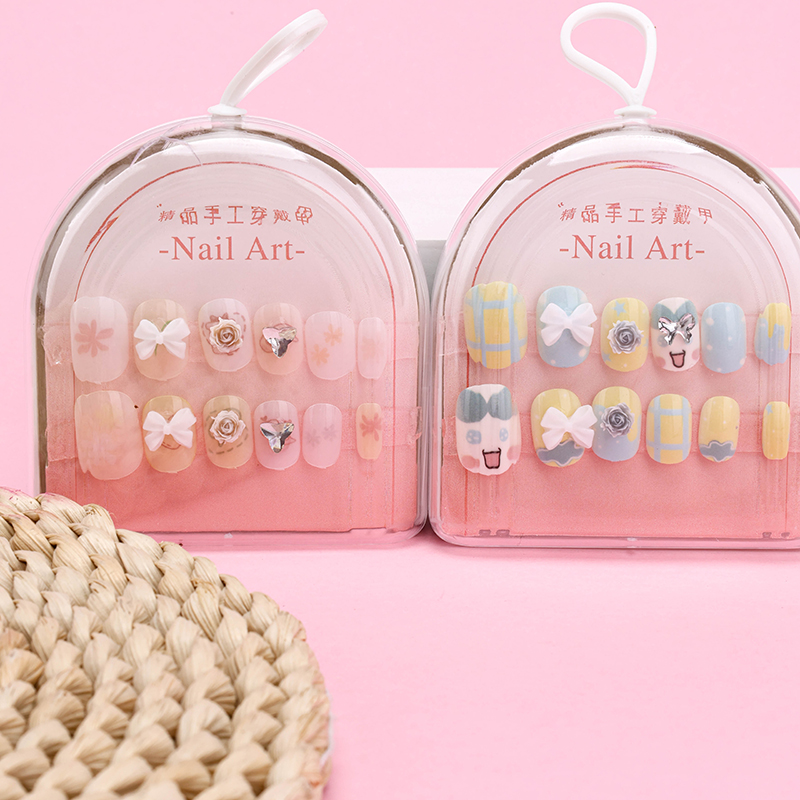 Children Cartoon False Nails