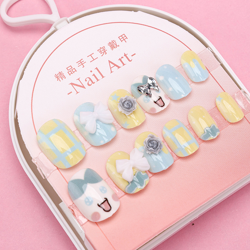 Children Cartoon False Nails