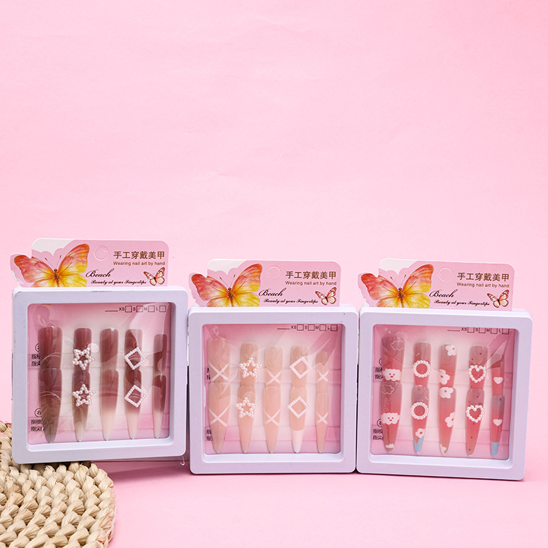 French Bead False Nails