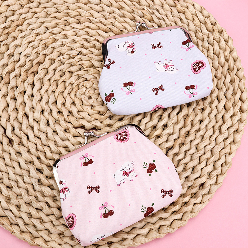 3.5 Inch Bow Tie Lamb Buckle Bag