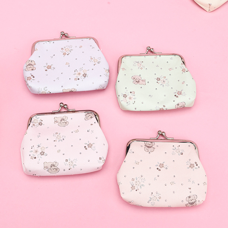 3.5 Inch Rhinestone Dog Buckle Bag