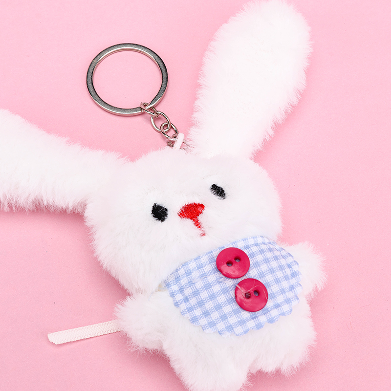 Long Ear Rabbit Plush Bag Charm