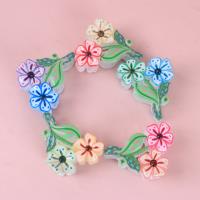 YY手绘花爪夹 2