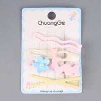 CG6cm彩色蝴蝶结花配件压夹 3
