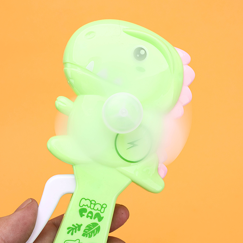 SQ629 small dinosaur hand pressure fan