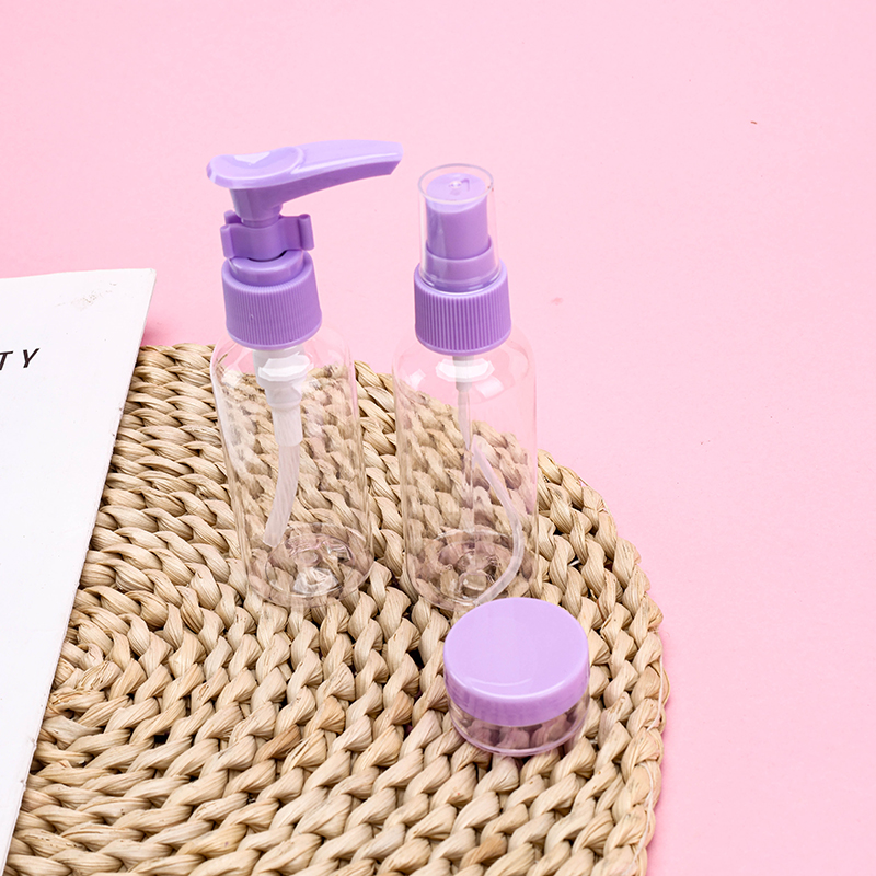 60ml Spray Bottle and Cream Jar Set PET 4030300144