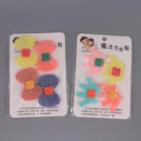 DFN亮彩布标熊发贴混（款式随机） 4