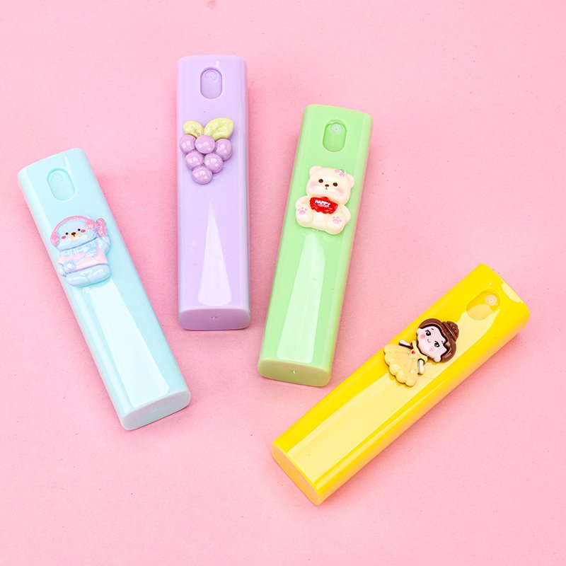 0802 Colorful Hydrating Spray Bottle with Lanyard PET