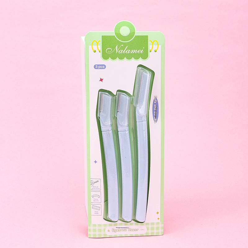 YH-321 3-Piece Eyebrow Razor Set