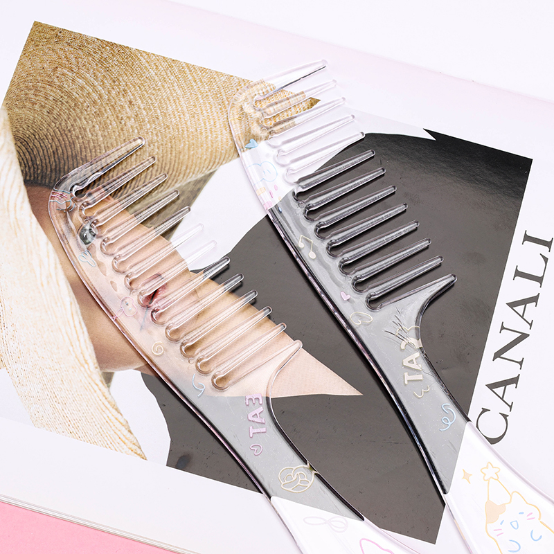 Transparent Large Tooth Comb