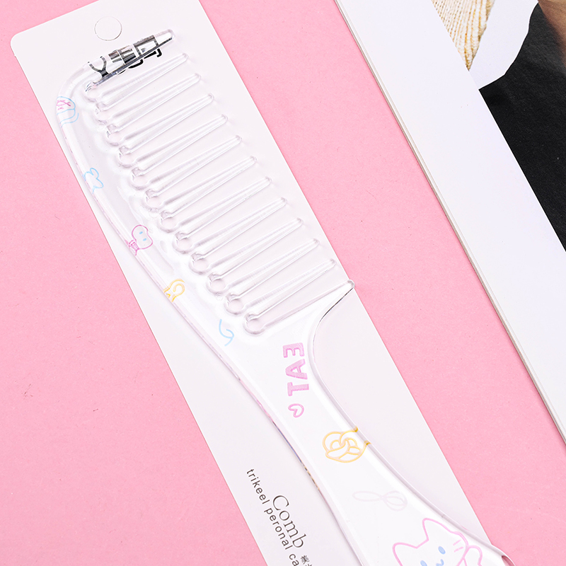 Transparent Large Tooth Comb