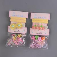 WH彩水晶卡通小爪皮筋四件套 4