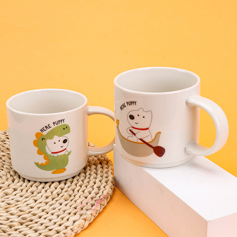 Z-37 Baked Flower Ceramic Cup Color Random 1200200284
