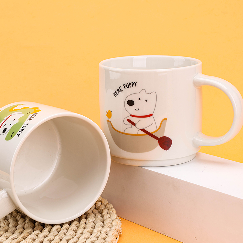 Z-37 Baked Flower Ceramic Cup Color Random 1200200284