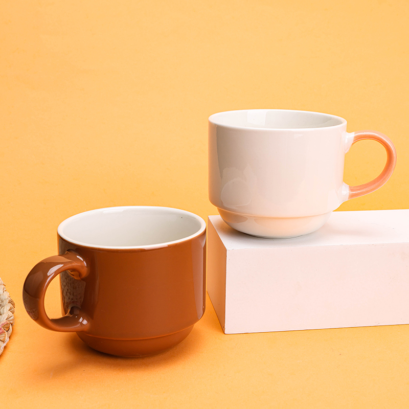 C142 Color Glaze Ceramic Cup 1200200288