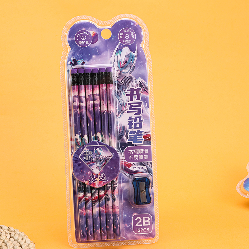 12 Pack 2B Pencil Set