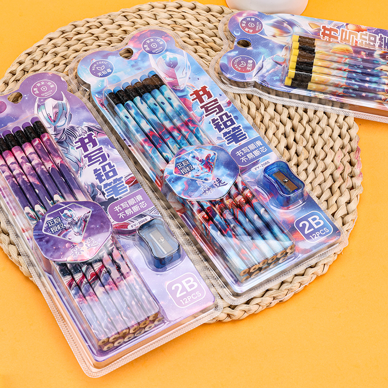 12 Pack 2B Pencil Set