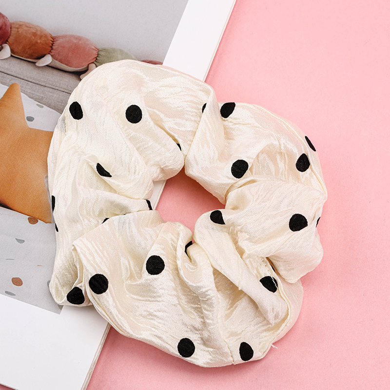Satin Dot Colon Ring Scrunchie 4012102065