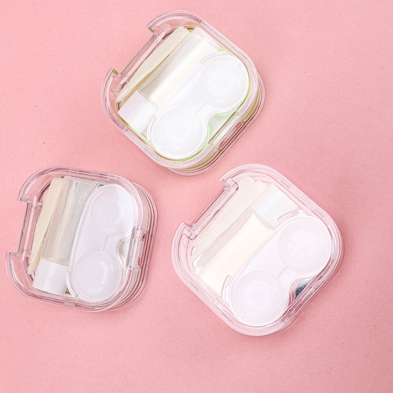 T002 Spring Color Square Contact Lens Case PP